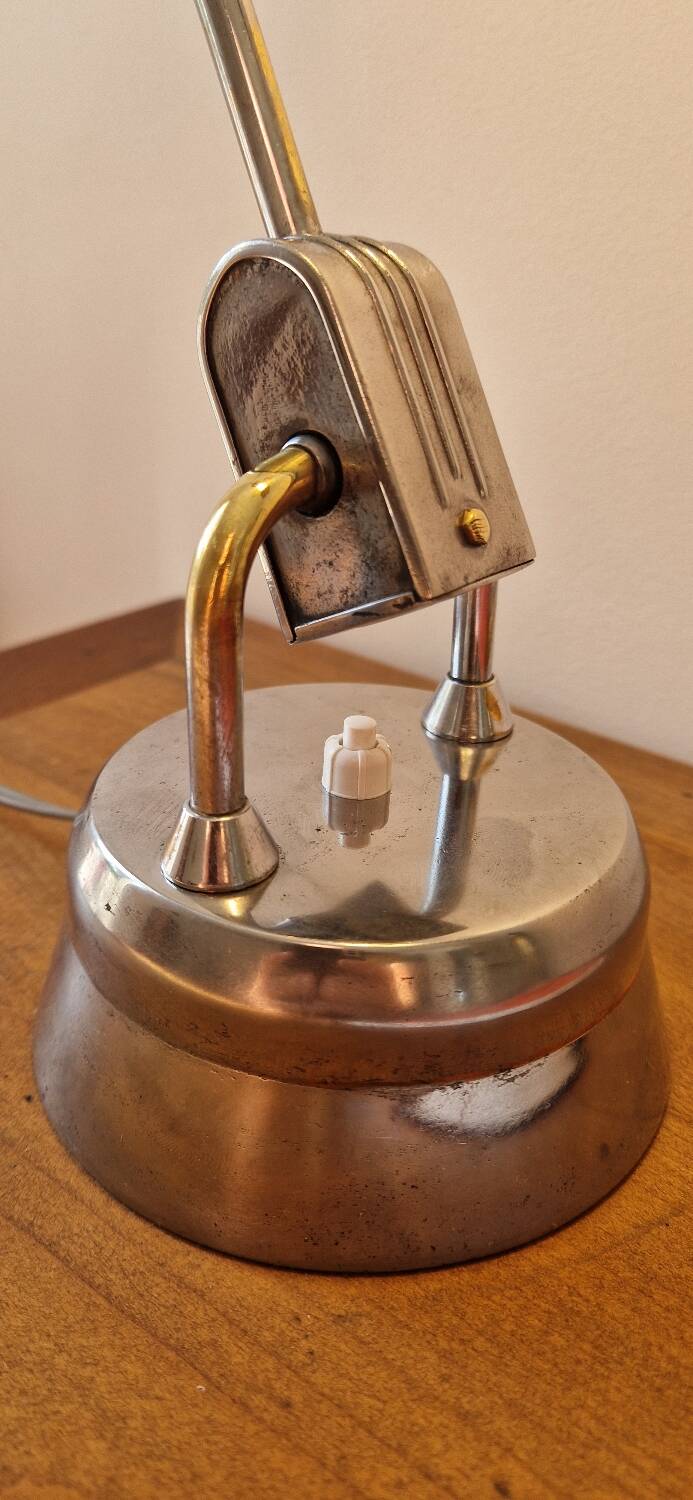 JUMO 600 Lamp - Vintage Chrome - 1940s