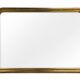 Louis Philippe style gilded mirror, mid-20th century, bevelled mirror.
