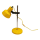 Danish table lamp in beautiful yellow color. Estimated 1980s.