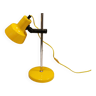 Lampe de table danoise d'une belle couleur jaune. Estimé dans les années 1980.
