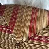 Turned wooden chair by Charles Dudouyt