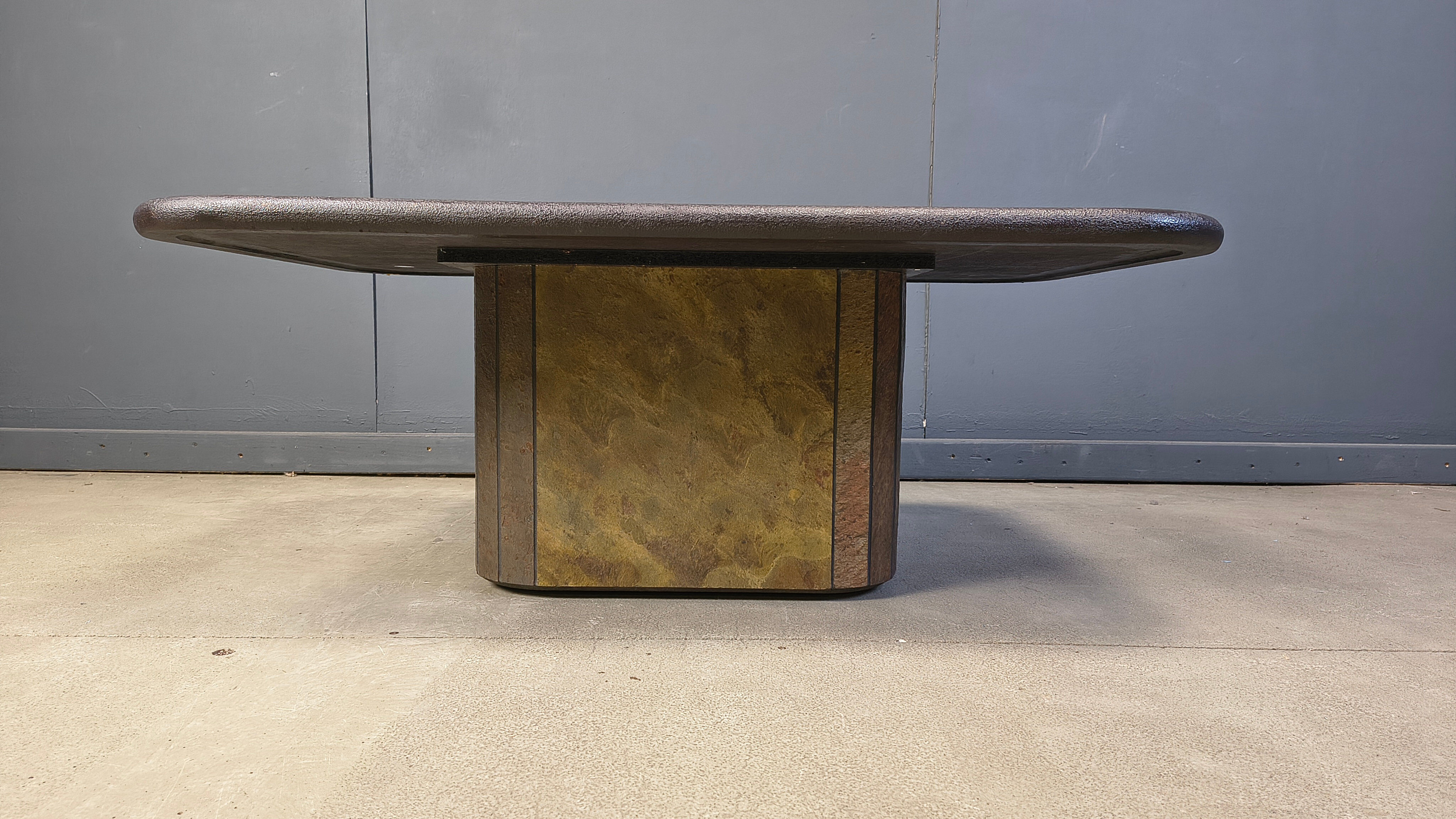Paul Kingma attributed coffee table, 1980s