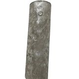 Metal and glass ceiling light