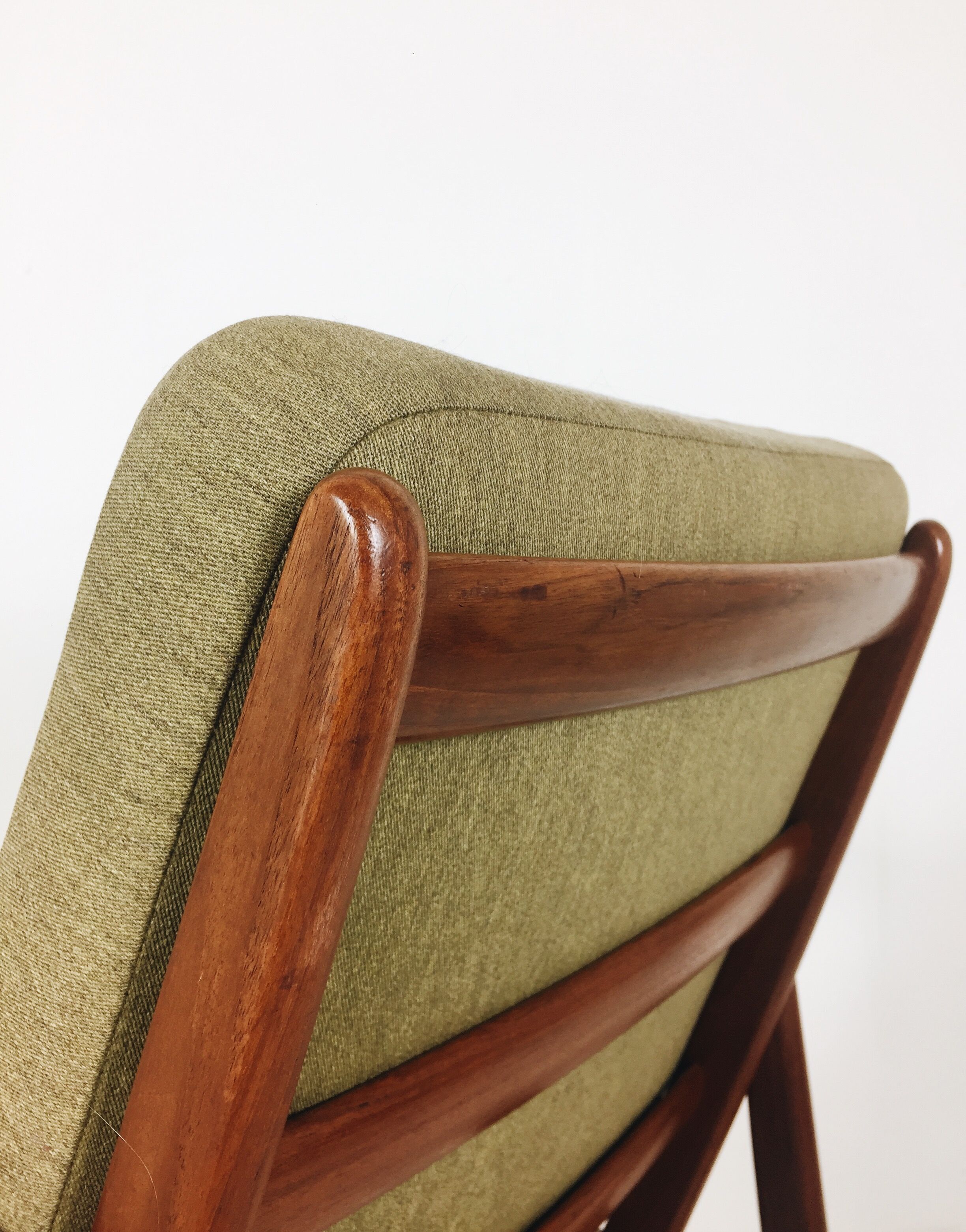 Ole Wanscher teak easy chair model FD109 for France & Søn, Denmark, 1960s