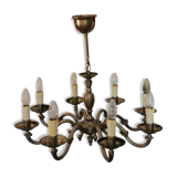 Lustre Louis XVI en laiton