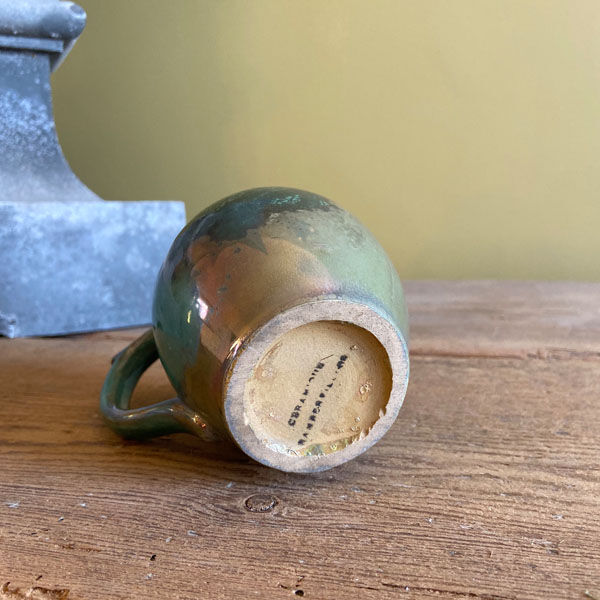 Milk pot, flaming sandstone Rambervillers