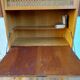 Secretary, drawers with wicker