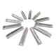 Set of 12 Hungarian Crystal knife rests, triangular shape