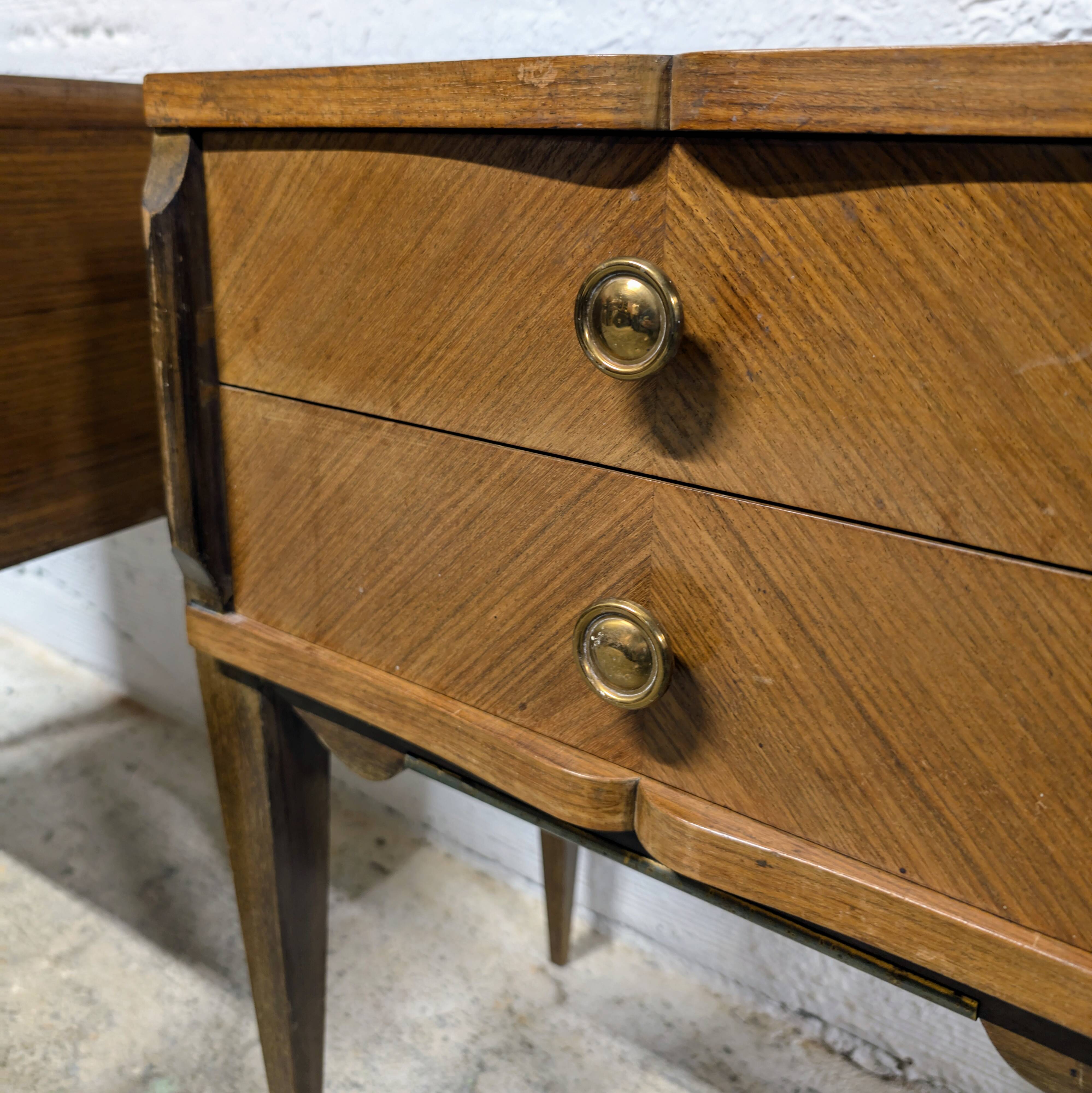 Pair of Art Deco bedside tables