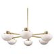 Chandelier Klaus Michalik Model Bau for Stockman Orno, Sweden, 1960