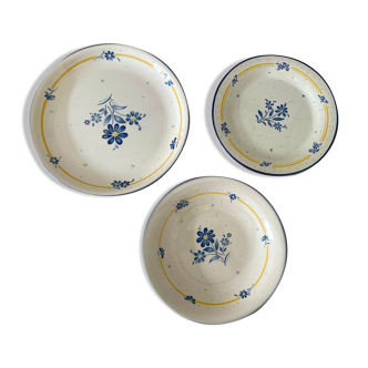 Lot of vintage 19 plates