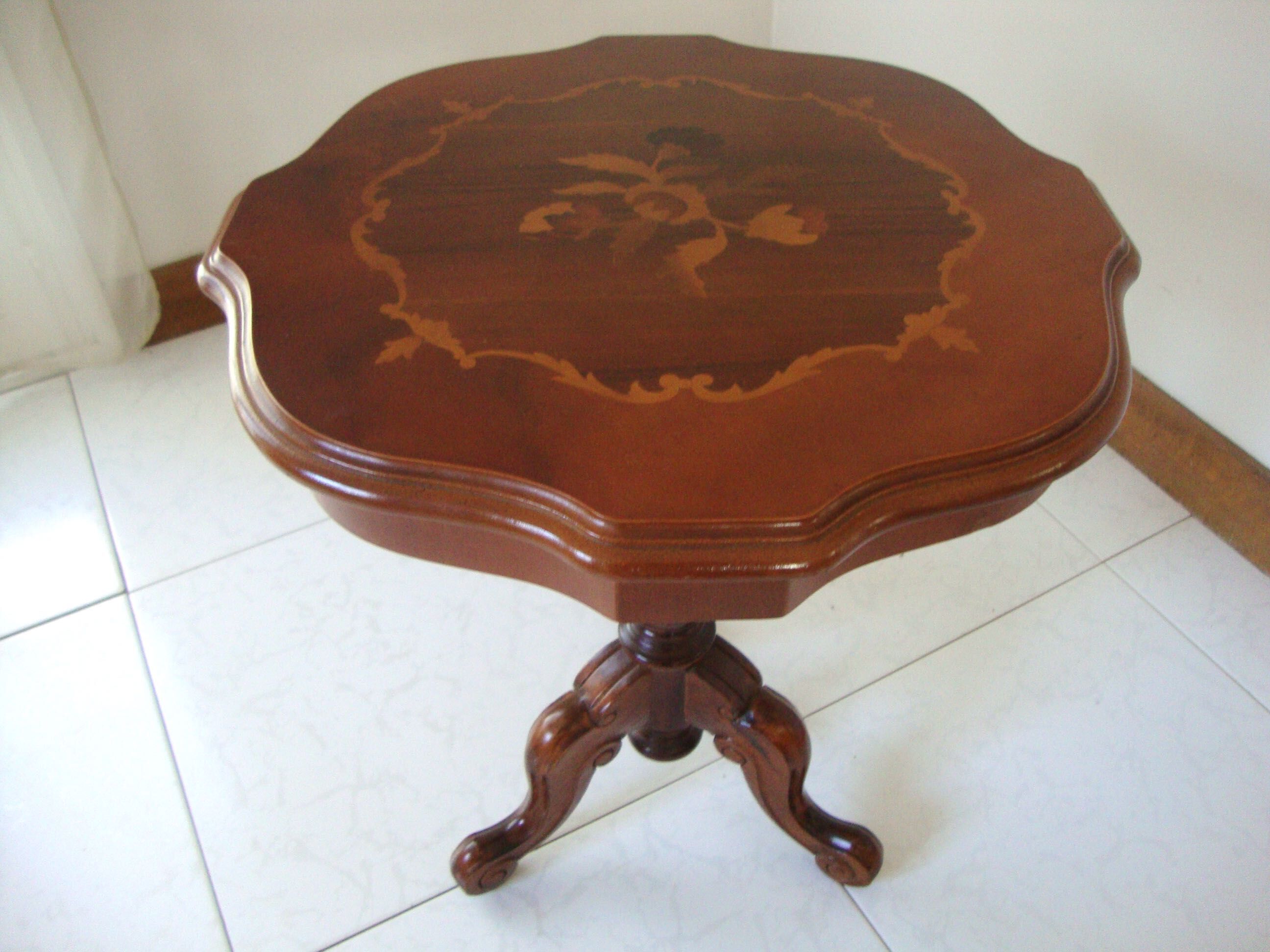 Guerin in cherry and marquetry