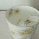 Cup with a mustache in fine porcelain fine 19 eme
