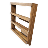 Burmese teak wall shelf