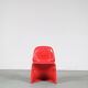 2000s Red “Casalino” children chair by Alexander Begge for Casala, Germany