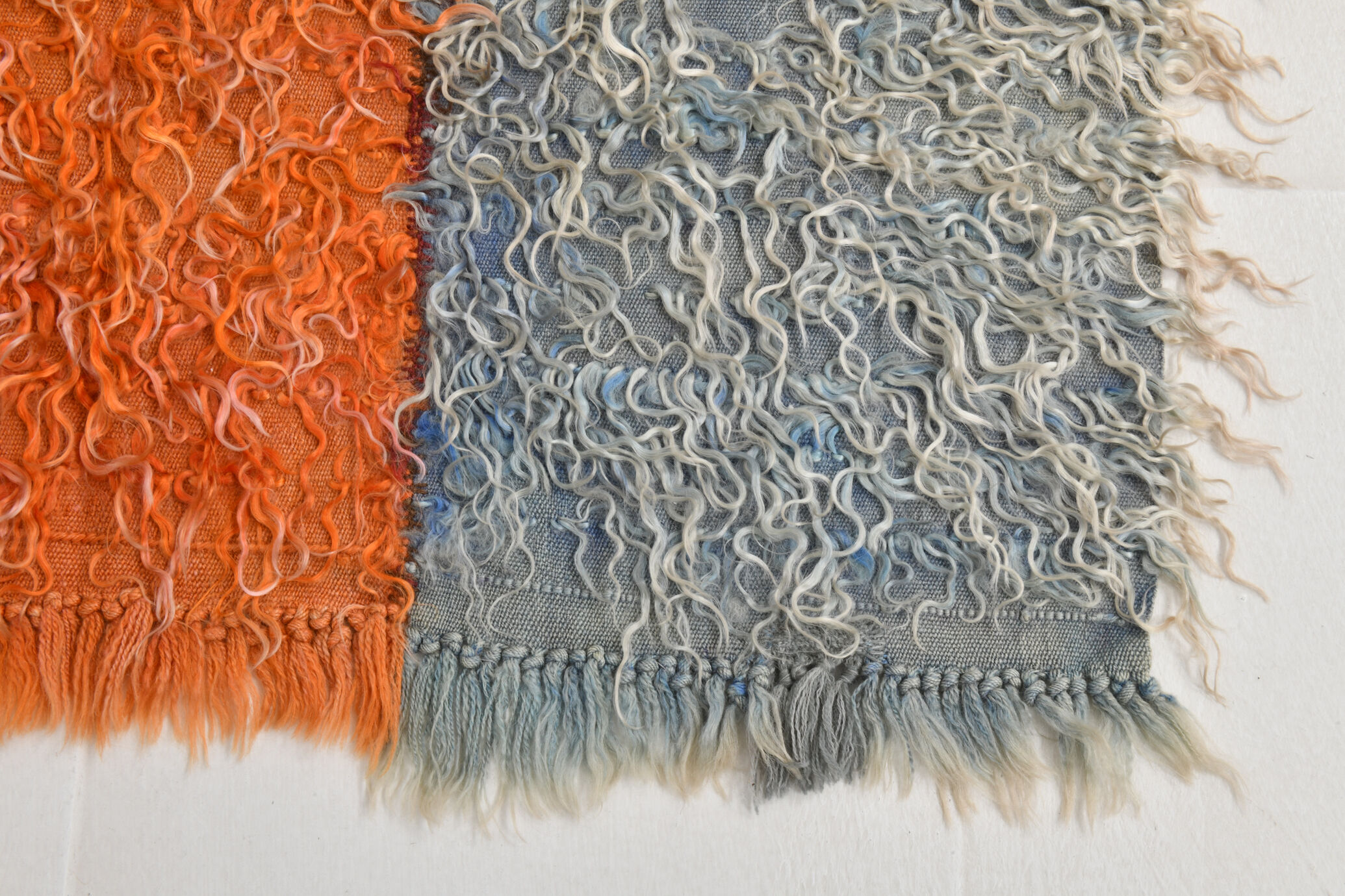 Handmade wool kilim rug 104x155cm