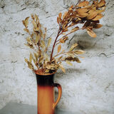 Large degraded ceramic pitcher
