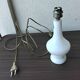 Pied de lampe opaline