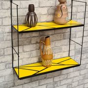 Etagere style string 1960 motif geometrique