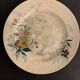 12 old polychrome flat plates Jules Vieillard Bordeaux, 19th century
