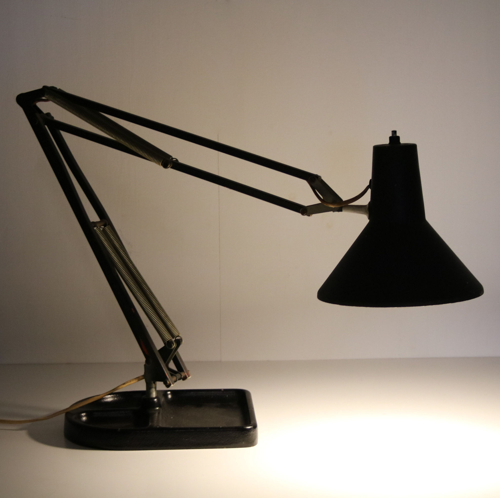 1950s anglepoise desk lamp, uk