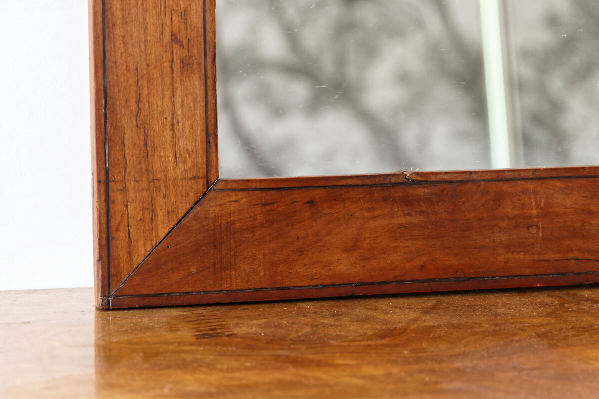 Mahogany mirror, 19th century