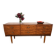 Buffet rétro vintage en teck du milieu du siècle par Schreiber 1960