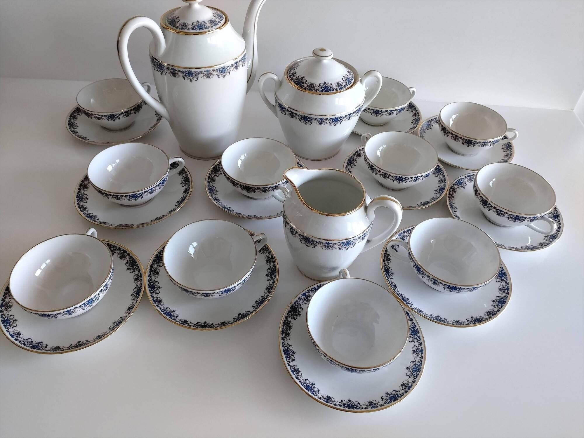 Service à thé/ café Charles Ahrenfeldt Limoges