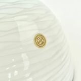 Vintage Artigianato Muranese Murano Flush Mount Ceiling Light