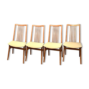 4 chaises avec dossier