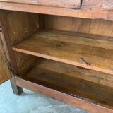 Jam cabinet, folk art furniture, oak, 19th century