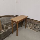 Console en bois, années 1970-1980