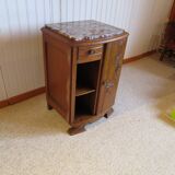 Bedside table - occasional furniture - Art Deco - 1 door - 1930s