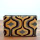 Table d’appoint / Pouf design Italien vintage 1970s