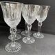 6 Red Wine Glasses – Mouth Blown and Hand Cut Crystal
