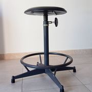 Vintage industrial workshop stool SIPE ITALY 1960s