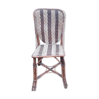Set 2 rattan chairs 1900
