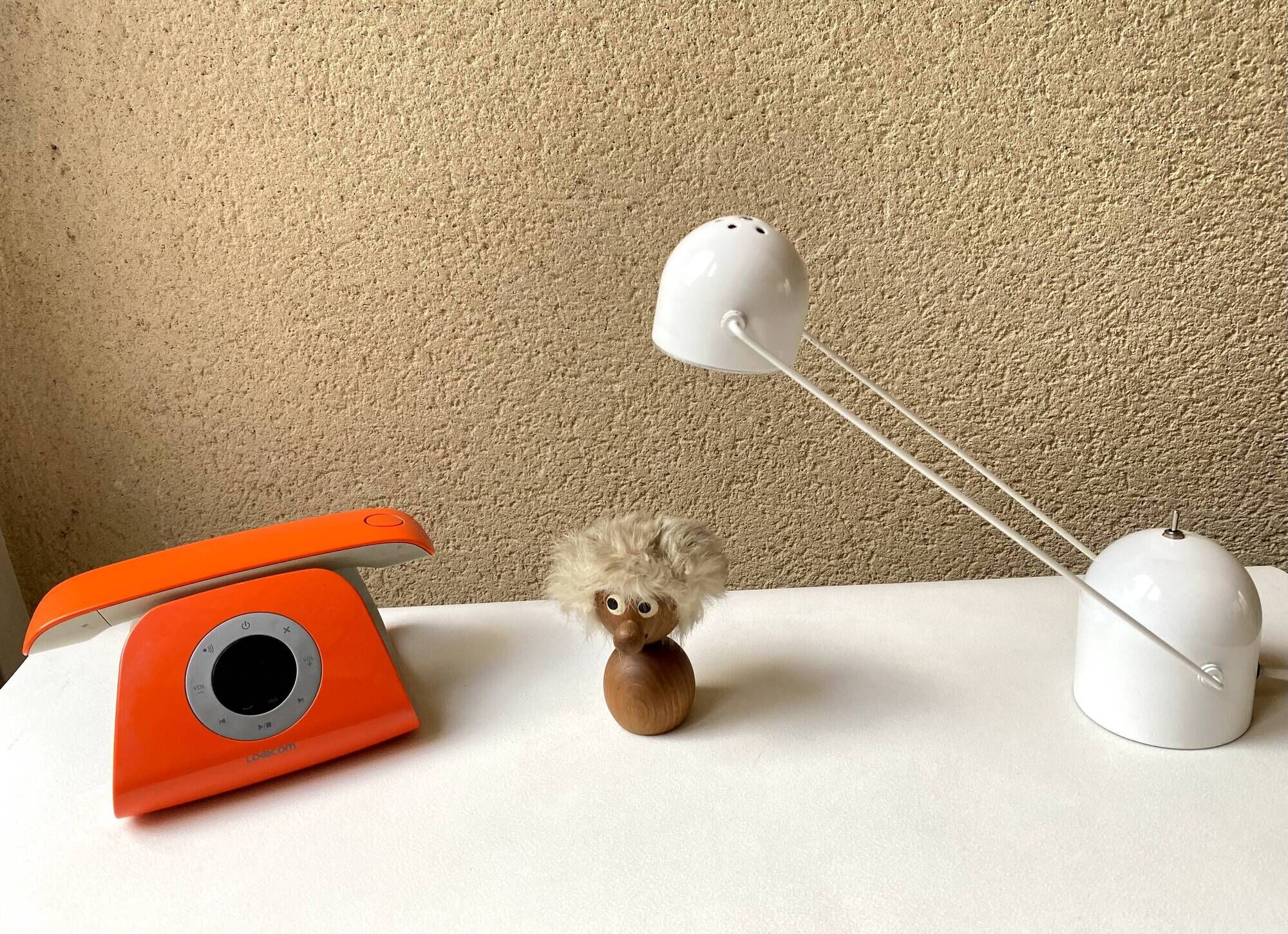 Desk lamp design Memphis italy vintage 70s Stillplast