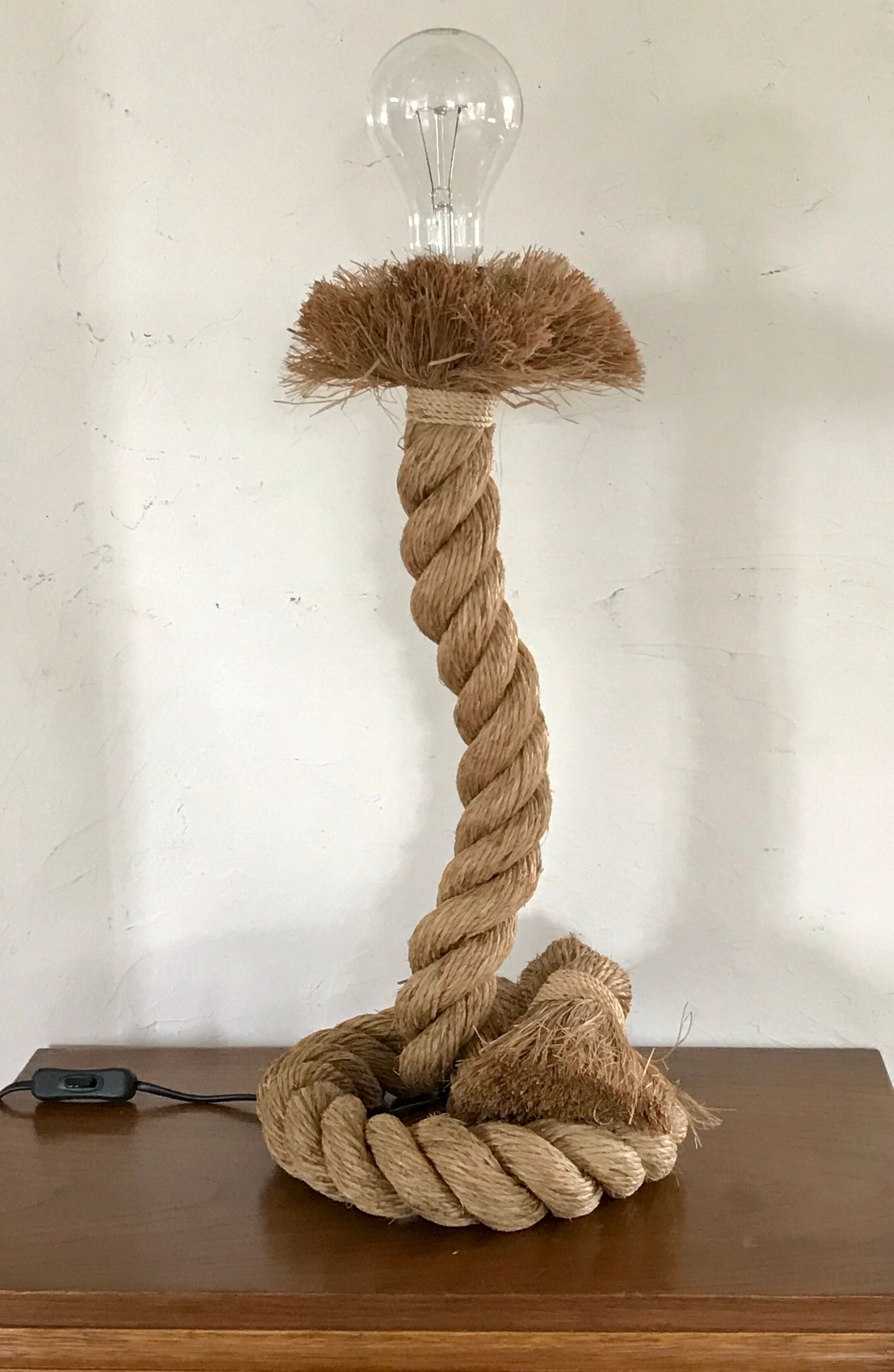 Rope vintage lamp