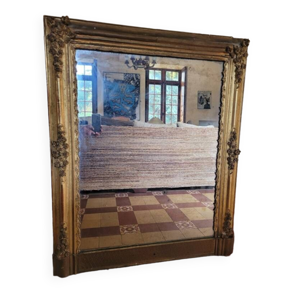 Miroir de cheminée