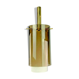 60s 70s lamp light ceiling lamp brass glass space age design 60s