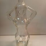 Carafe la nymphe en verre transparent