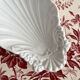 Antique porcelain shell ramekin dish