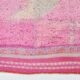 3x11 pale pink vintage runner rug 104x328cm
