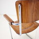 Restored Bauhaus Chrome Chair by Rudolf Vichr Prag, 1930s