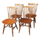 Set of 4 Baumann chairs