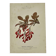 19th-century botanical engraving, double-sided, hand-coloured, plant from France.