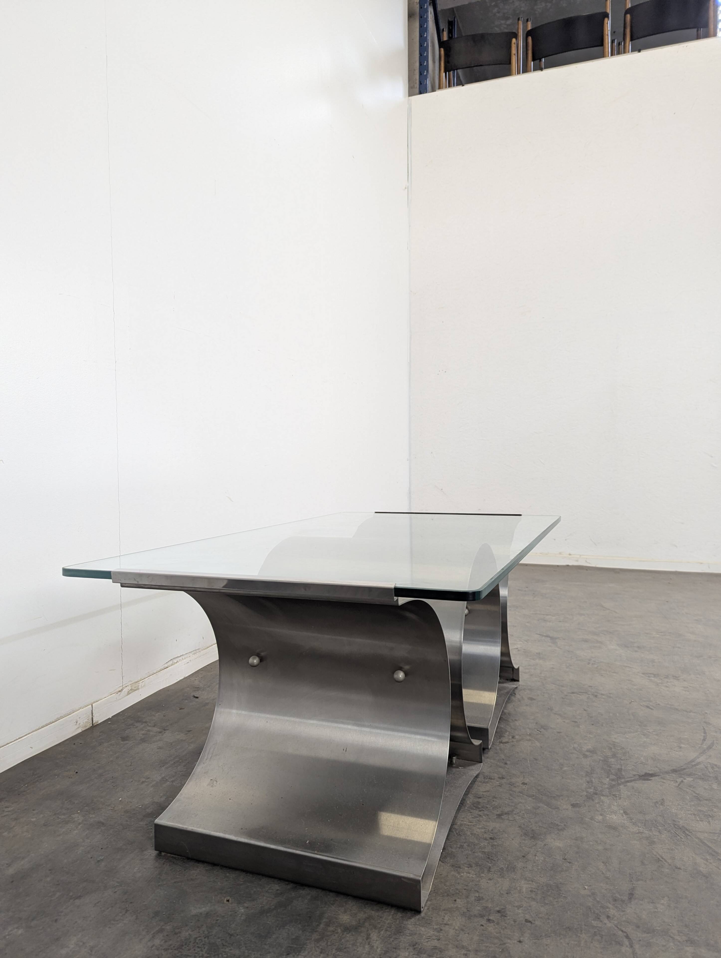 Table Basse rectangulaire de François Monnet éditée par Kappa