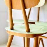 Vintage Bistro Kitchen Chairs from TON, 1960