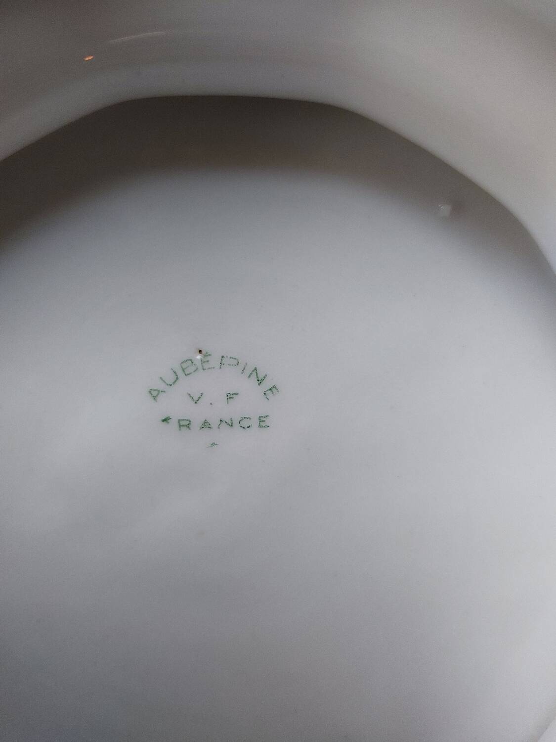 Earthenware compotier dish VF